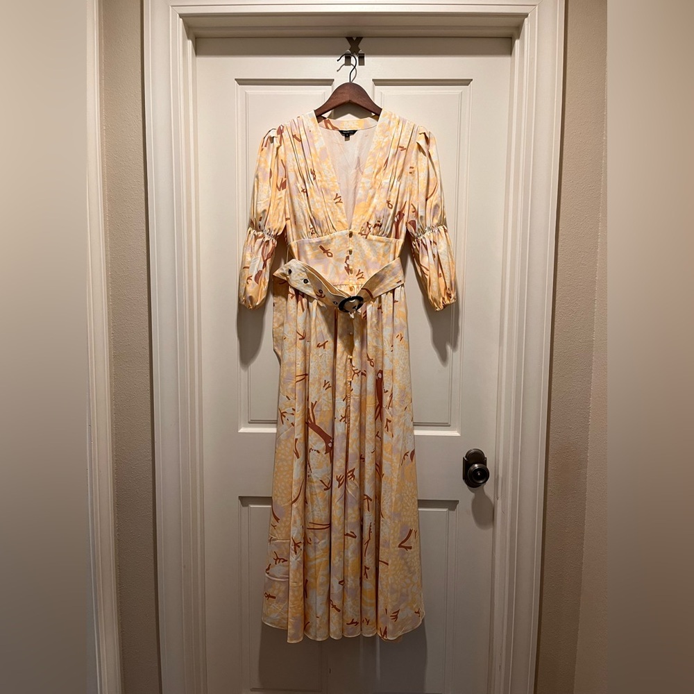 Yellow Long Airy Dress